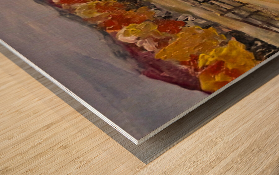 Harvest Farm- Giclee Paper- Wood- Metal- Canvas