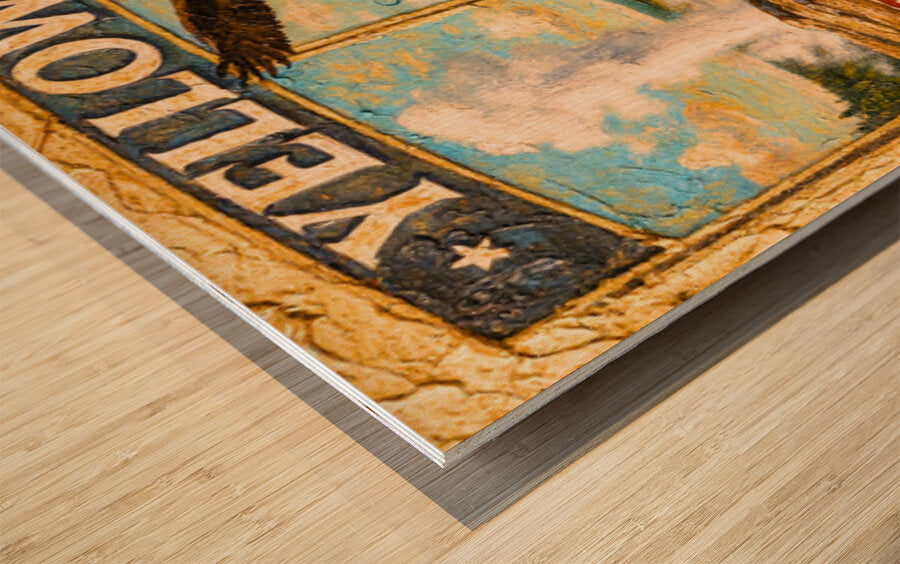 Yellowstone's Iconic Natural Wonders| Vintage Sign Art|  Prints, Canvas, Wood, or Metal Art