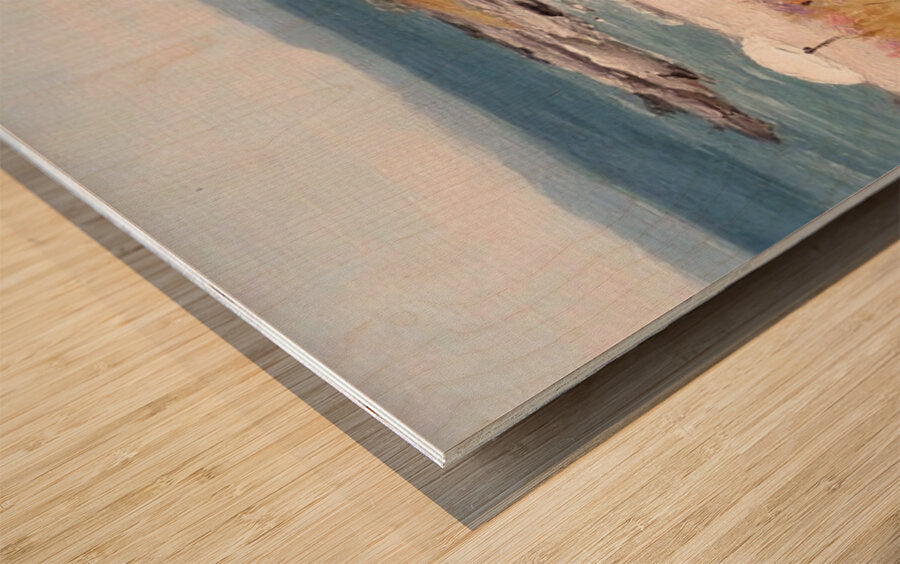 Private Paradise| Tropical Print| Coastal Beach| Giclee on Canvas, Wood, Metal, Fine Art Paper