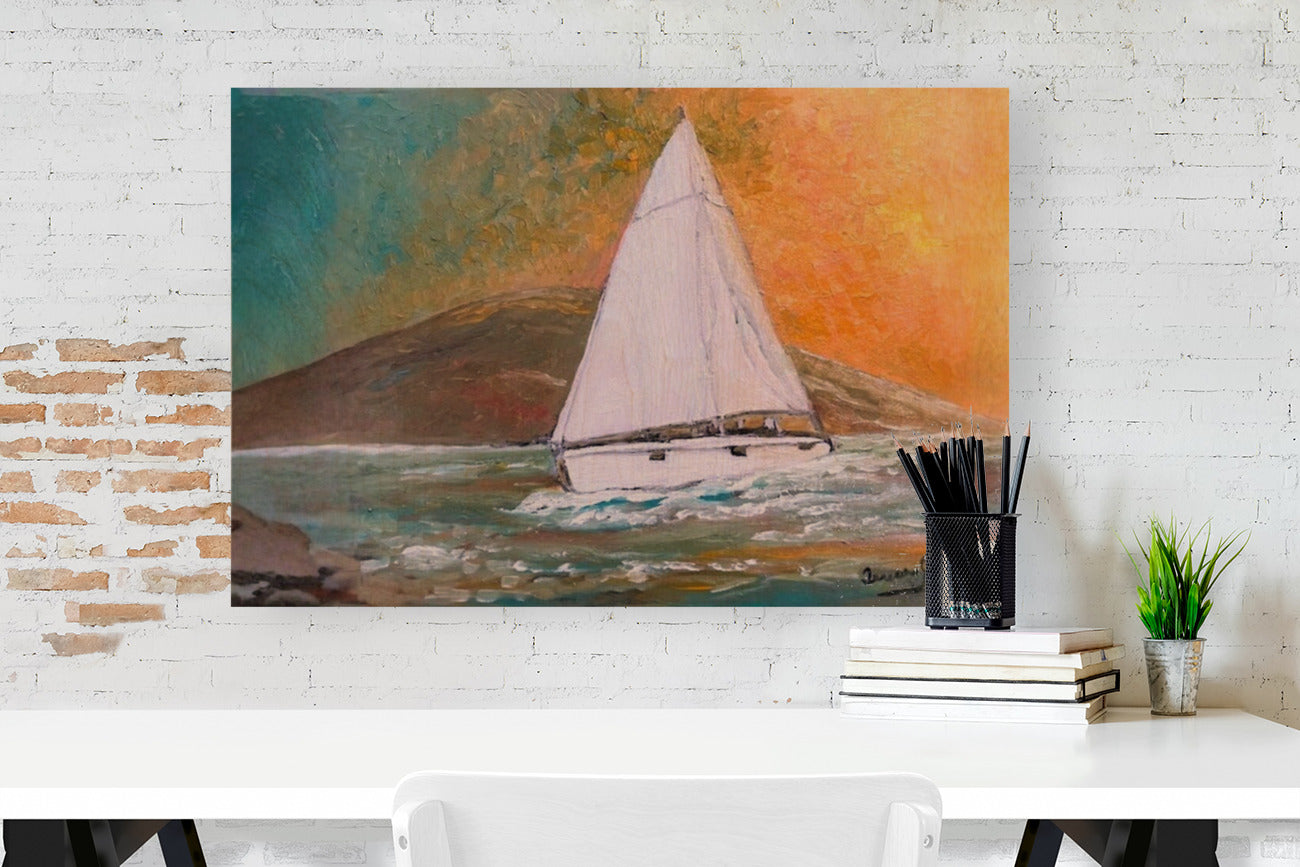 Evening Passage | Print of Teresa Johnson Original | Giclee Paper - Wood - Metal - Canvas