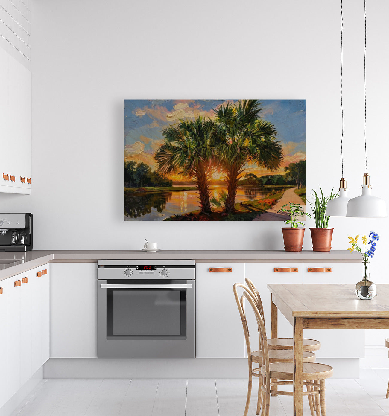 Florida Waterway| Coastal Print| Tropical Water Art| Giclee Paper- Wood- Metal- Canvas