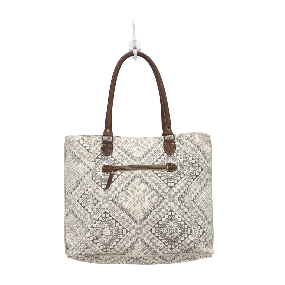 *Myra Bag ARTISAN CANVAS TOTE BAG S-0745*