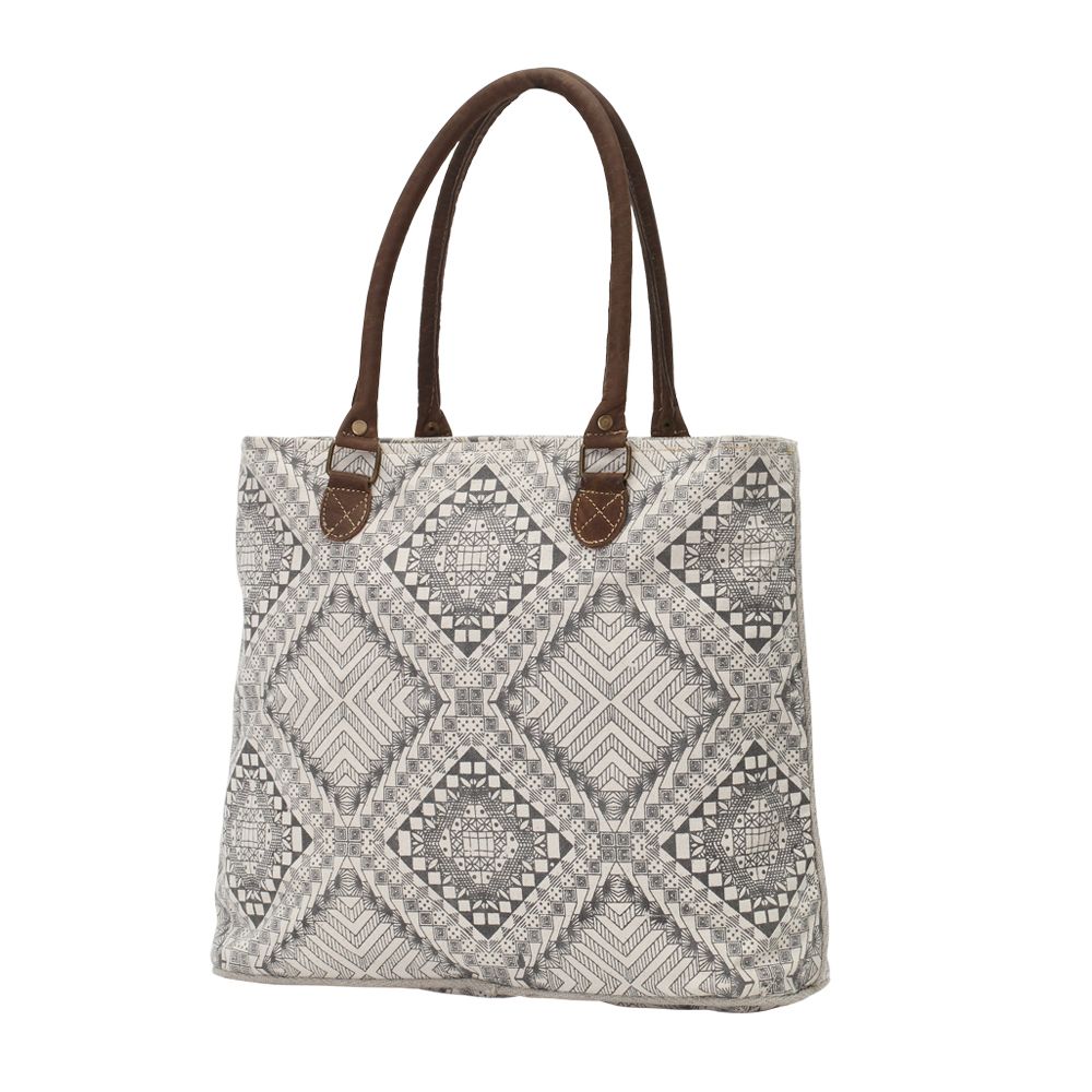 *Myra Bag ARTISAN CANVAS TOTE BAG S-0745*