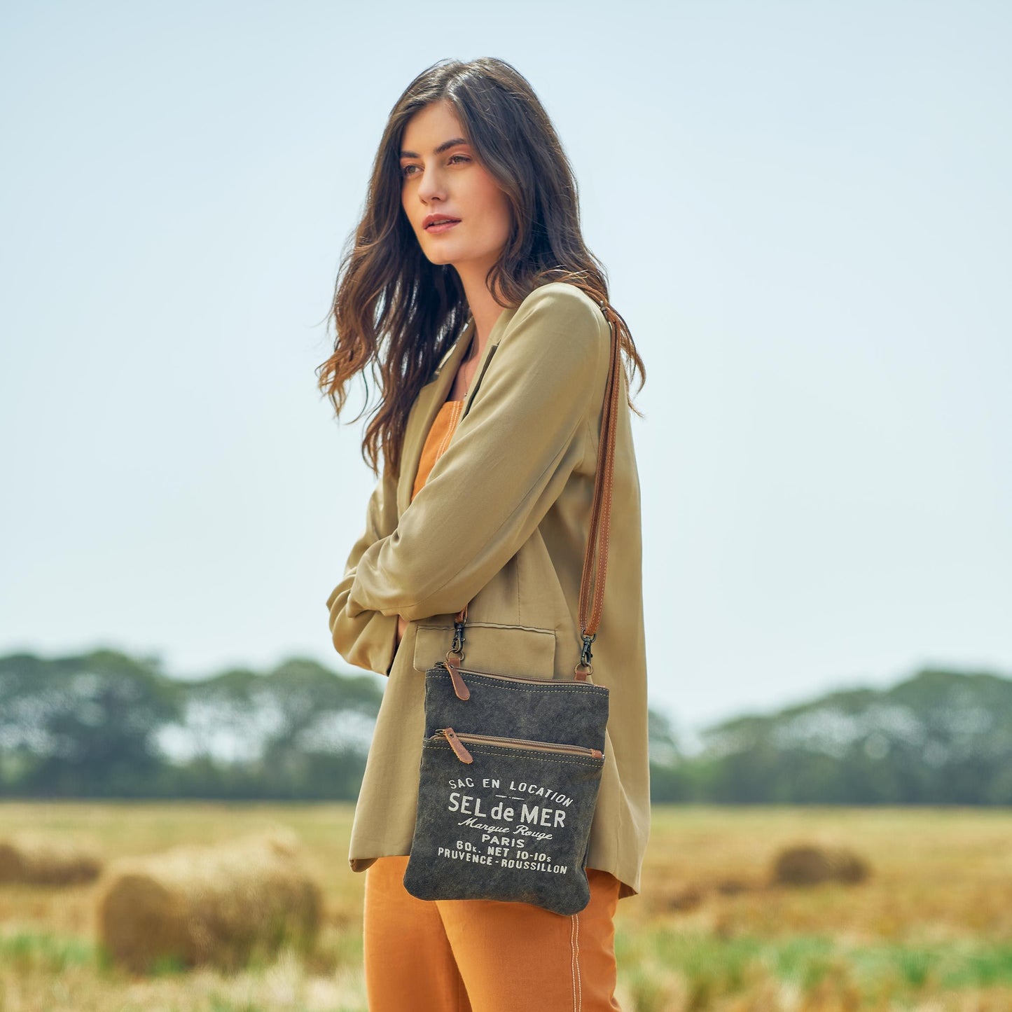 *Myra Bag PETIT GRAY SMALL & CROSSBODY BAG S-3944*
