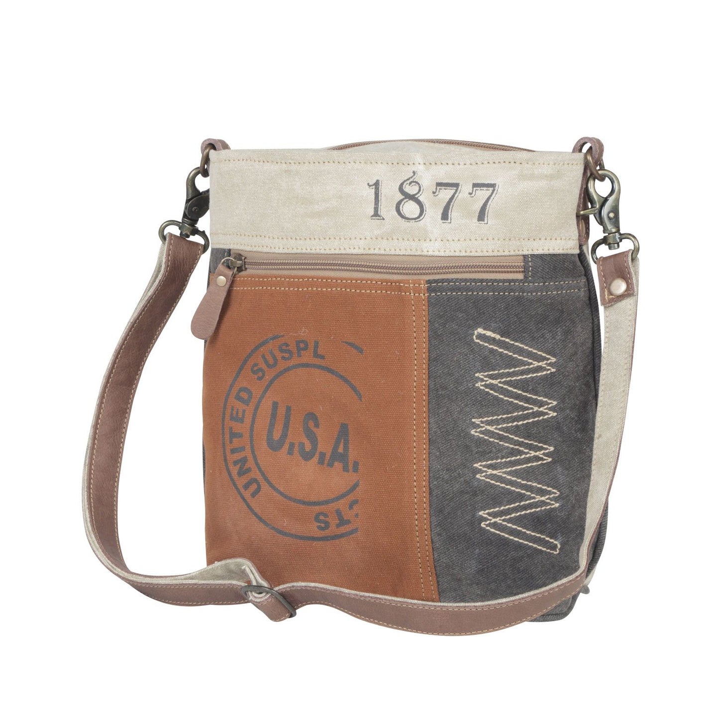 *Myra Bag WENGE SHOULDER BAG S-4436*